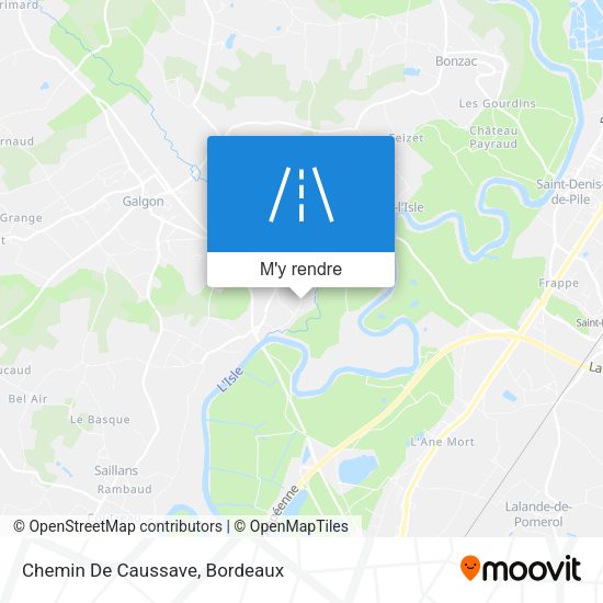 Chemin De Caussave plan