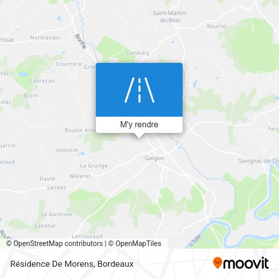 Résidence De Morens plan
