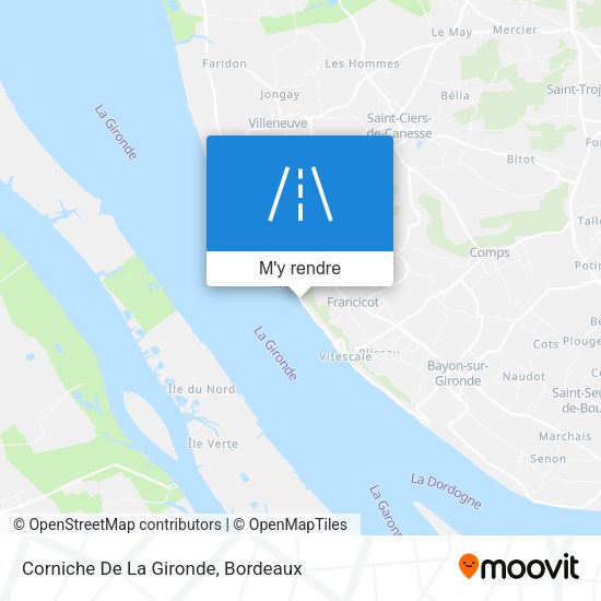 Corniche De La Gironde plan