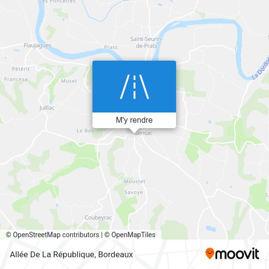 Allée De La République plan
