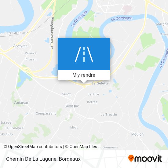 Chemin De La Lagune plan
