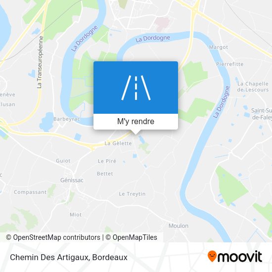 Chemin Des Artigaux plan