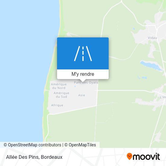 Allée Des Pins plan