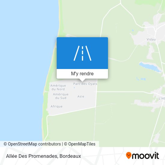 Allée Des Promenades plan