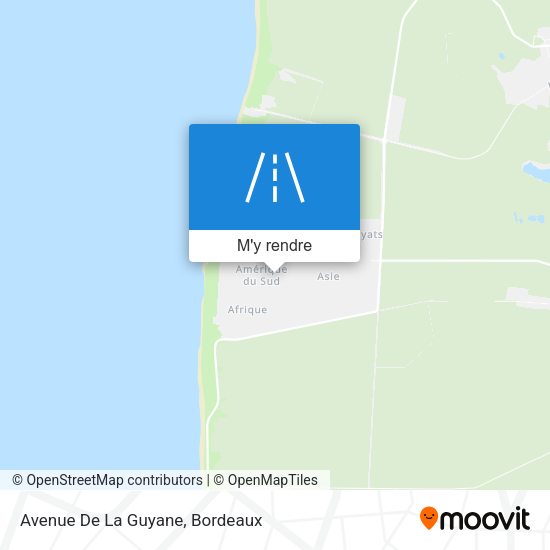 Avenue De La Guyane plan