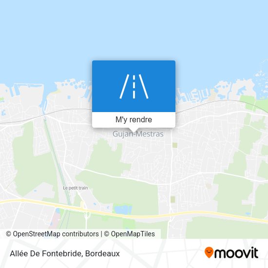 Allée De Fontebride plan