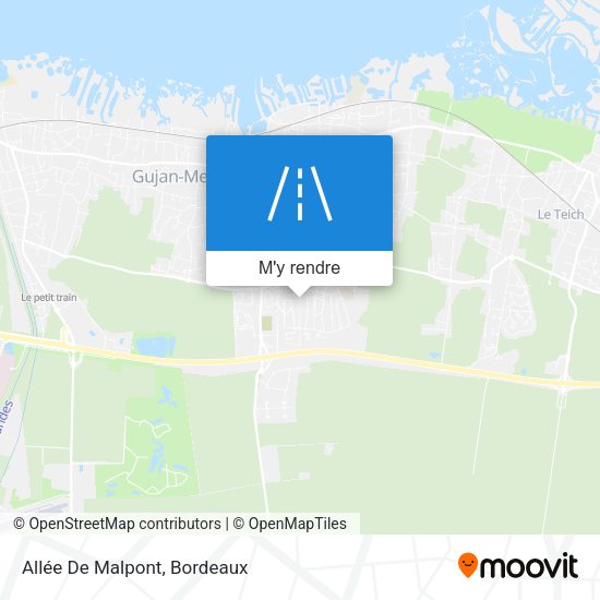 Allée De Malpont plan