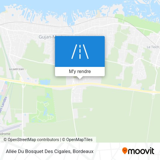 Allée Du Bosquet Des Cigales plan