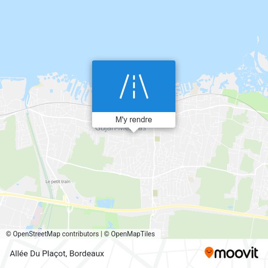 Allée Du Plaçot plan