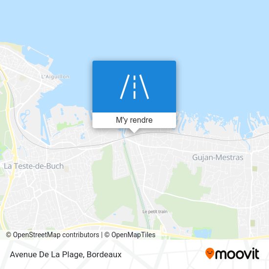 Avenue De La Plage plan