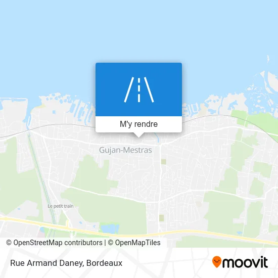 Rue Armand Daney plan