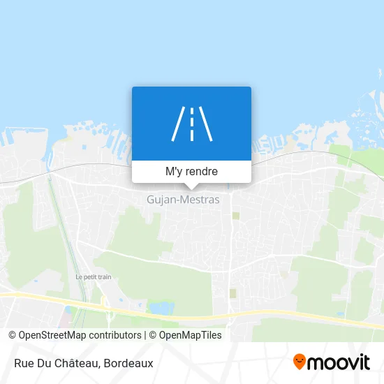 Rue Du Château plan