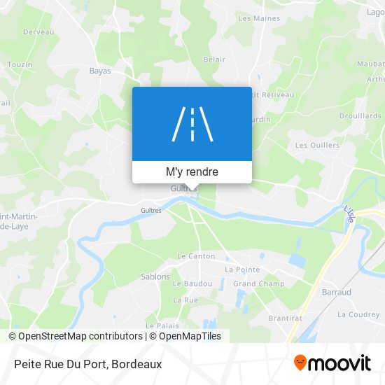 Peite Rue Du Port plan