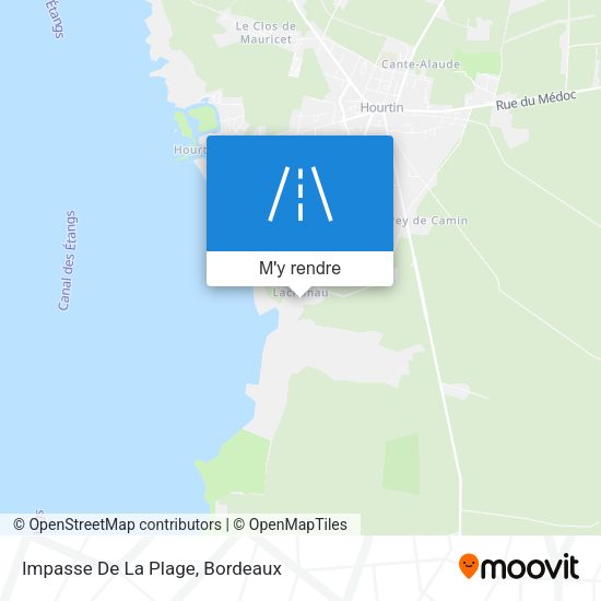 Impasse De La Plage plan