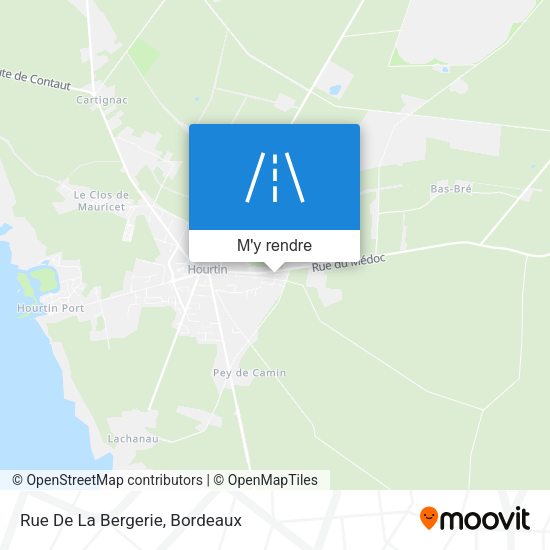 Rue De La Bergerie plan