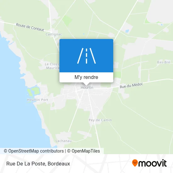 Rue De La Poste plan