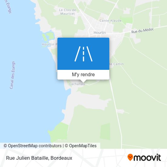 Rue Julien Bataille plan