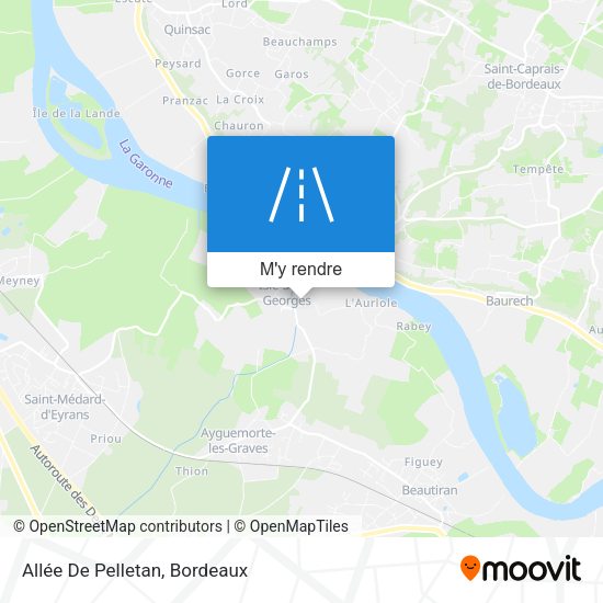 Allée De Pelletan plan