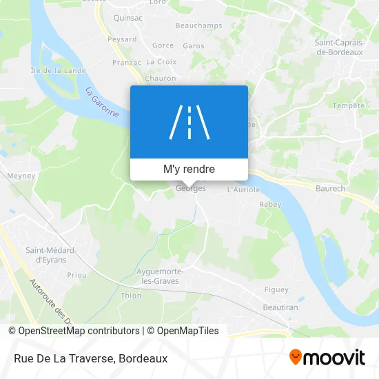 Rue De La Traverse plan