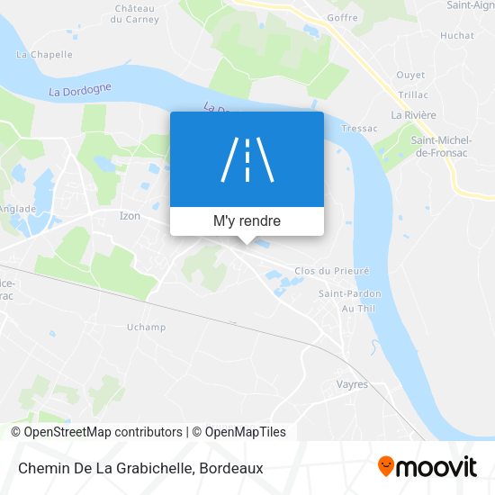 Chemin De La Grabichelle plan
