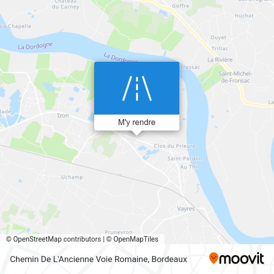 Chemin De L'Ancienne Voie Romaine plan