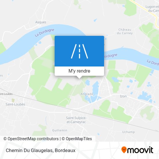 Chemin Du Glaugelas plan