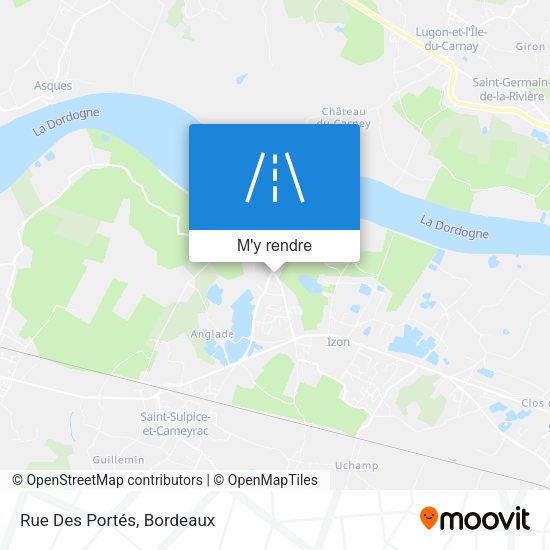 Rue Des Portés plan