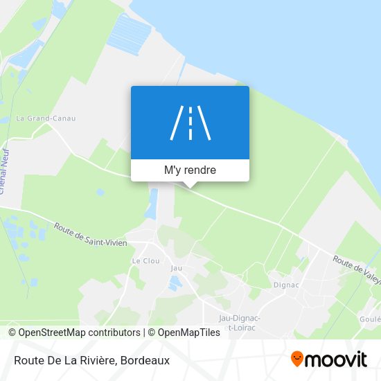 Route De La Rivière plan