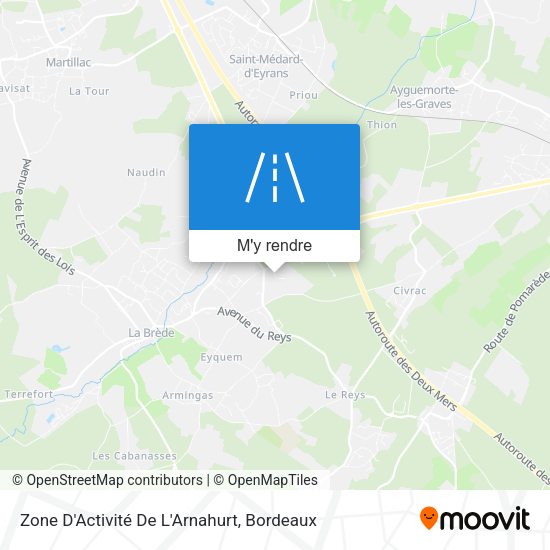 Zone D'Activité De L'Arnahurt plan