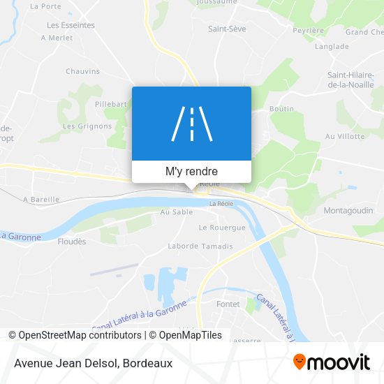 Avenue Jean Delsol plan