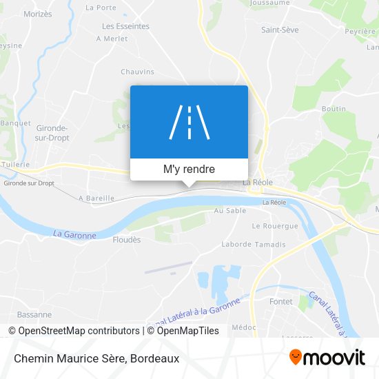 Chemin Maurice Sère plan