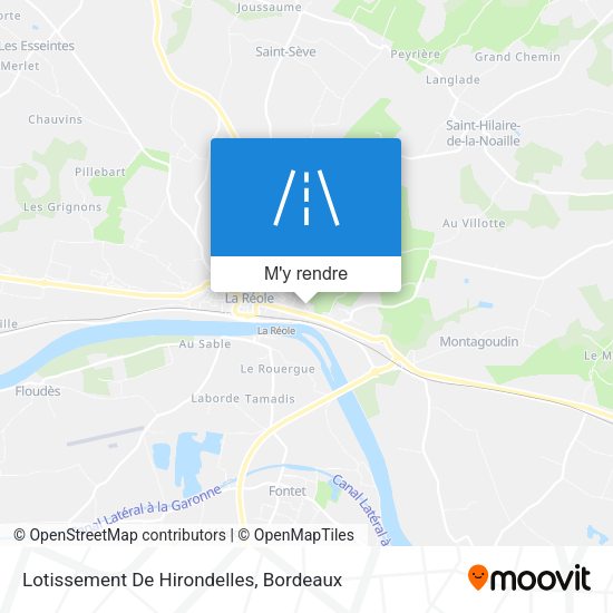 Lotissement De Hirondelles plan