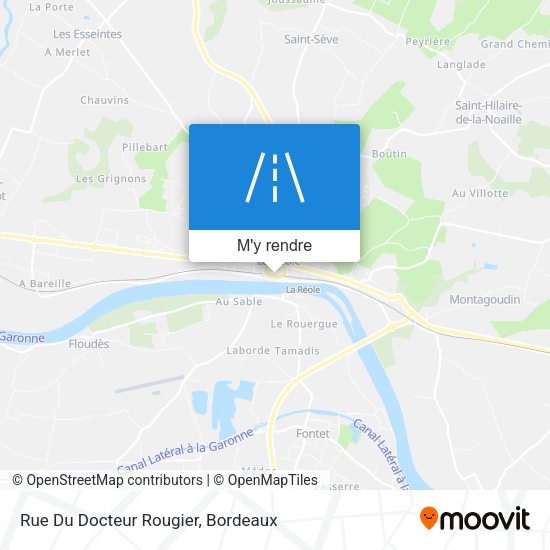 Rue Du Docteur Rougier plan