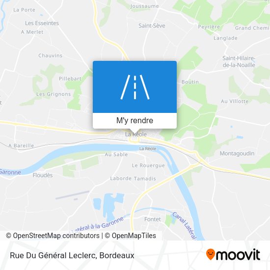 Rue Du Général Leclerc plan