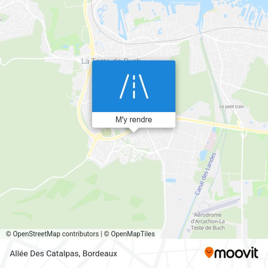 Allée Des Catalpas plan