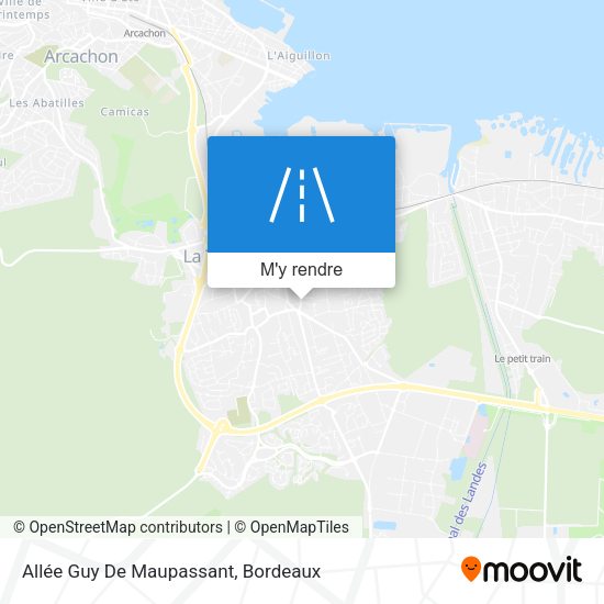 Allée Guy De Maupassant plan