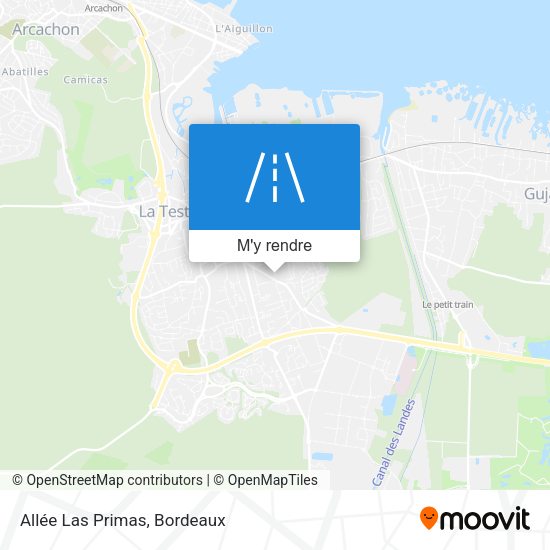 Allée Las Primas plan
