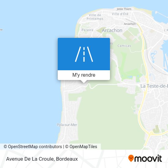 Avenue De La Croule plan
