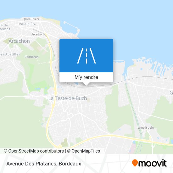 Avenue Des Platanes plan