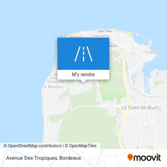 Avenue Des Tropiques plan