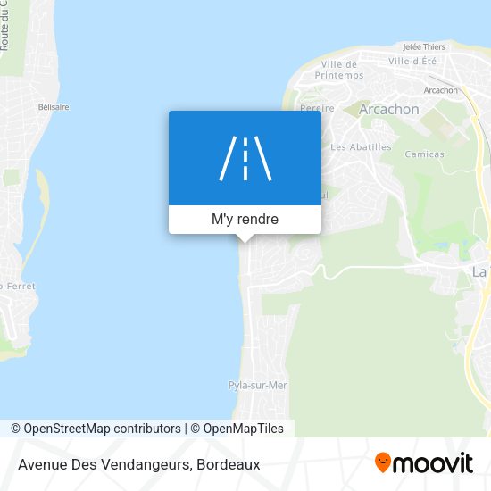 Avenue Des Vendangeurs plan
