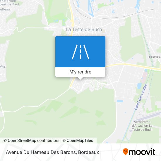 Avenue Du Hameau Des Barons plan