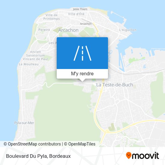 Boulevard Du Pyla plan