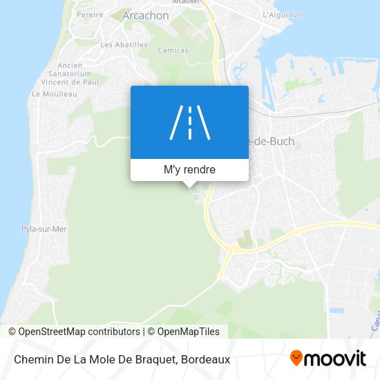 Chemin De La Mole De Braquet plan