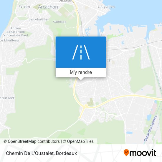 Chemin De L'Oustalet plan