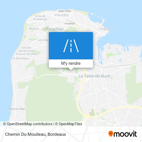 Chemin Du Moulleau plan