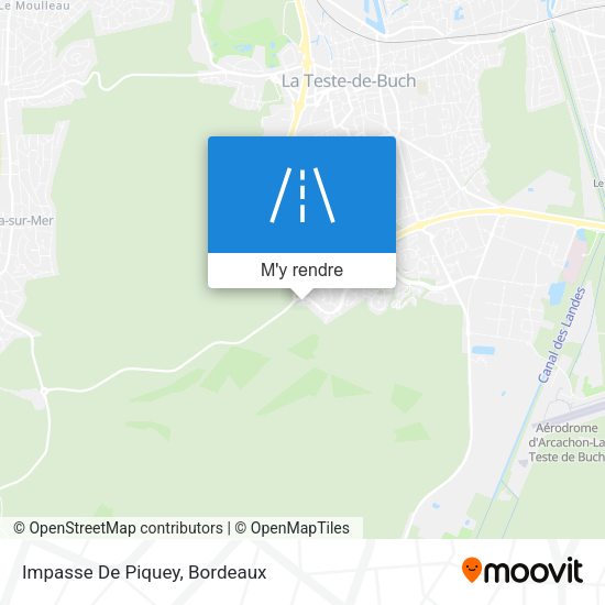 Impasse De Piquey plan