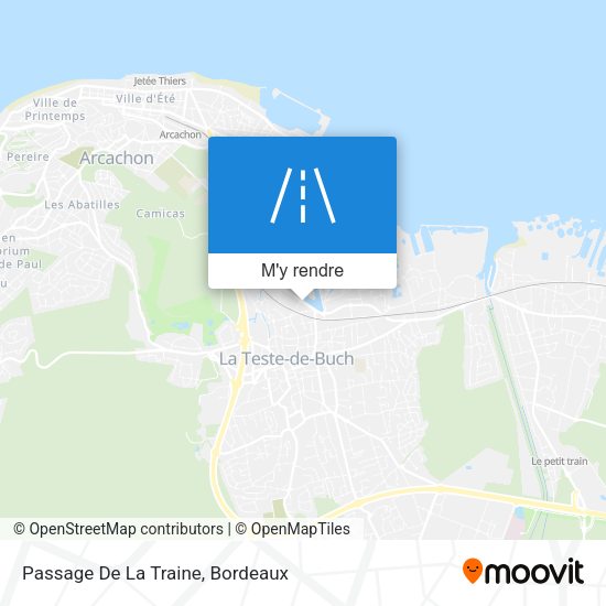 Passage De La Traine plan