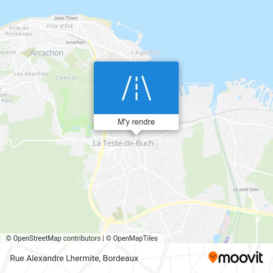 Rue Alexandre Lhermite plan