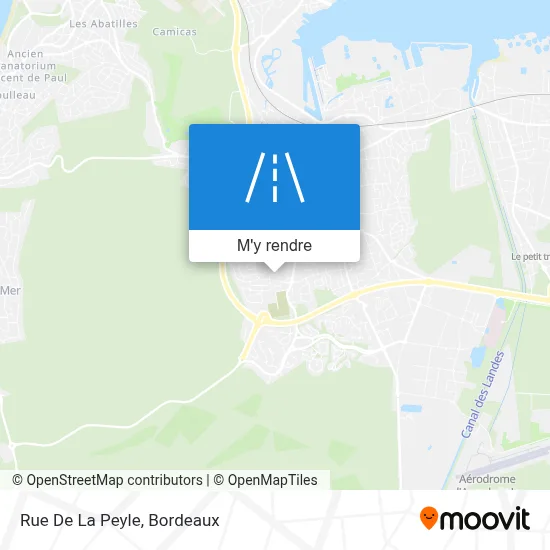 Rue De La Peyle plan